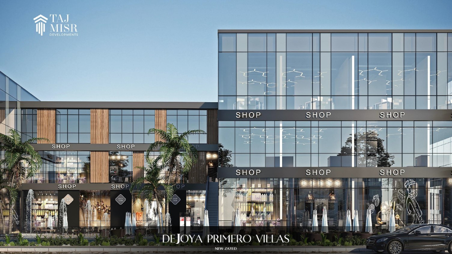 Retail for sale in Dejoya Primero Villas – with in New Zayed by Taj Misr Developments.