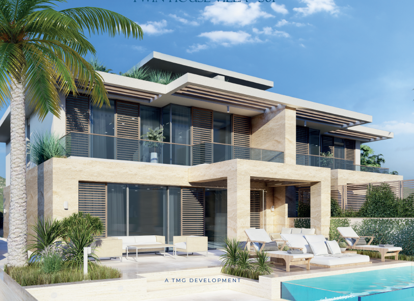 Twinhouse for sale in Southmed – with 3 bedrooms in Al Dabaa by Talaat Moustafa Group (TMG) Holding.