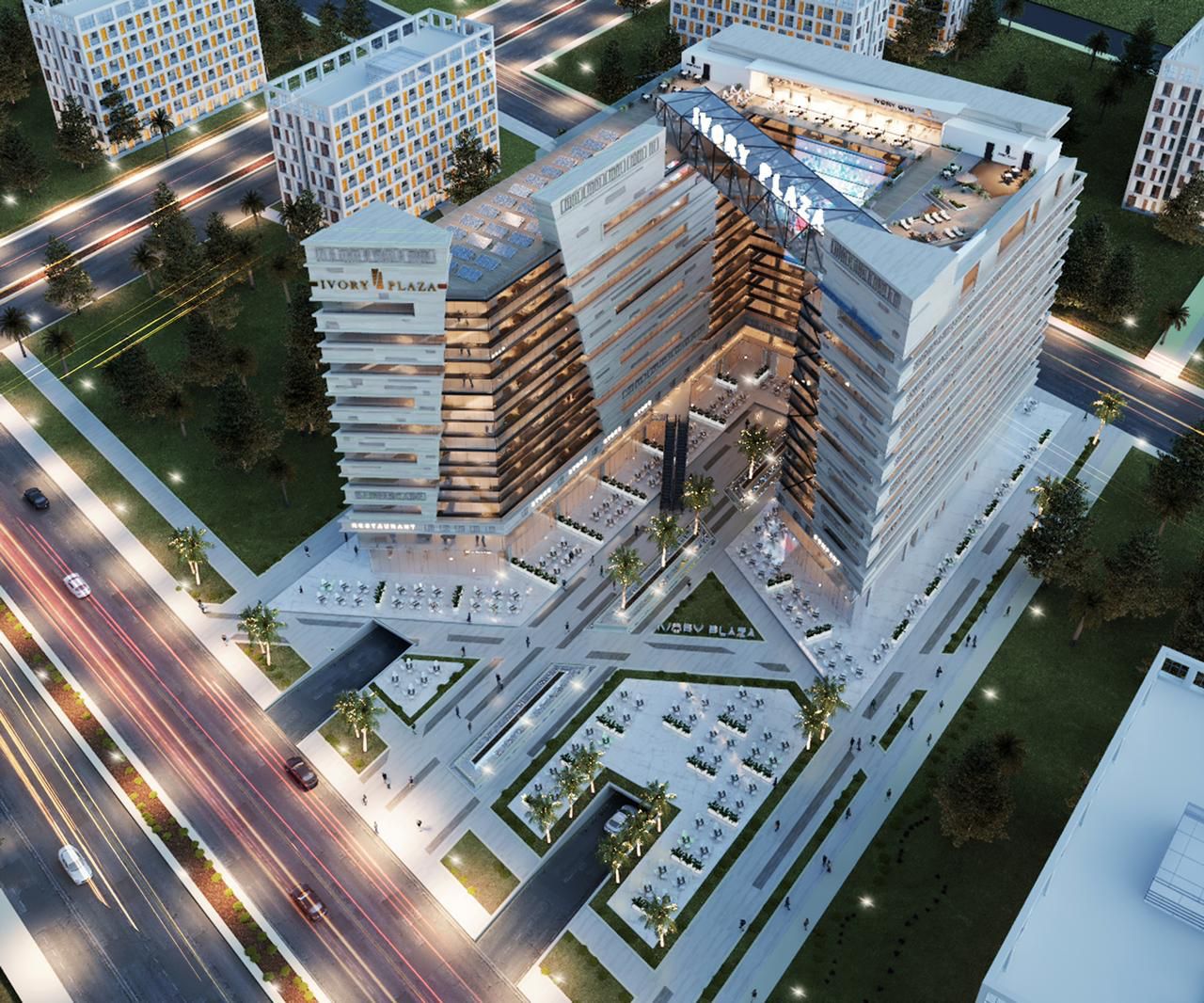 Administrative 46 m² for sale in Ivory Plaza, New Capital City