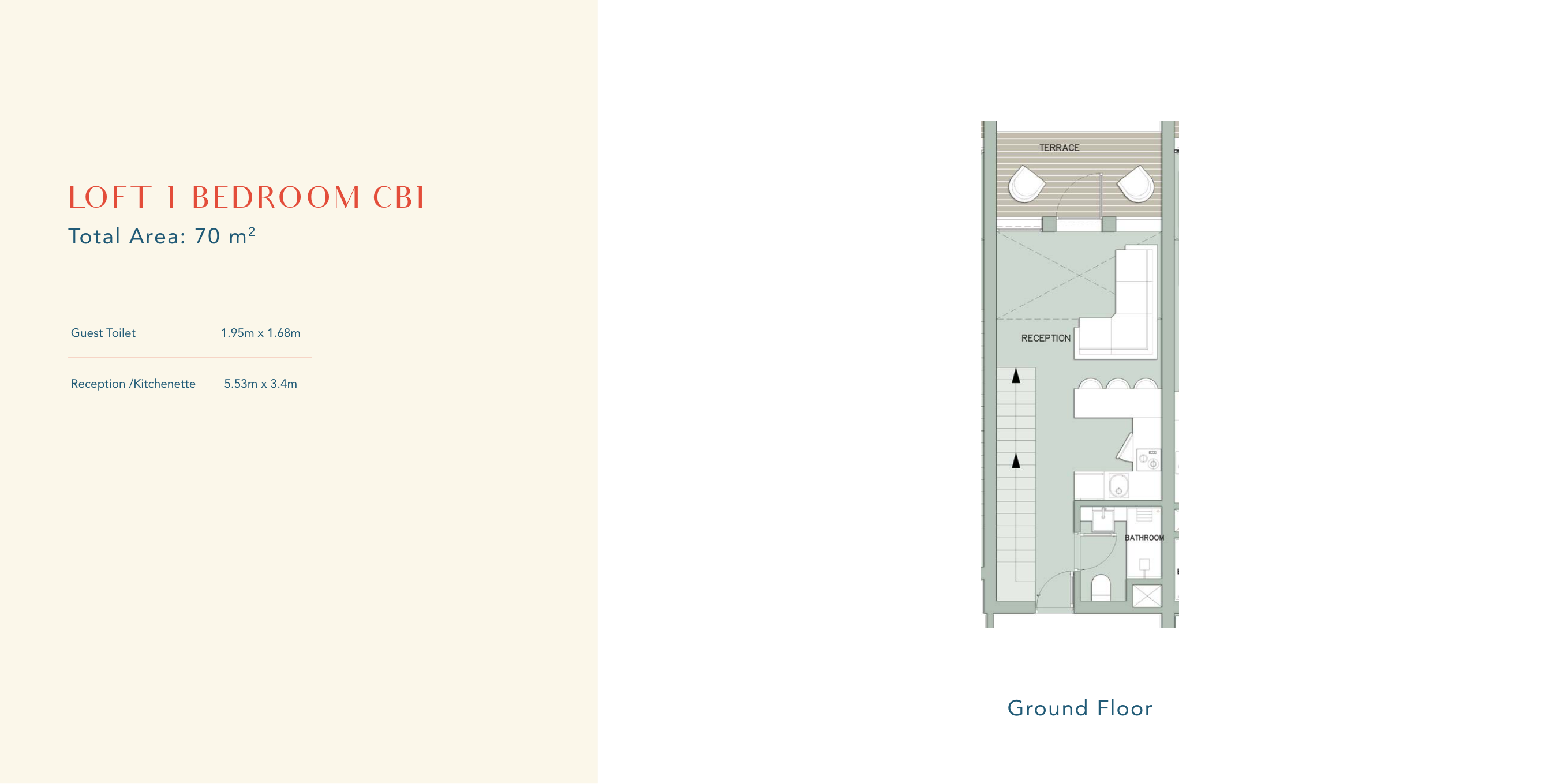 Floor plan for  at Elva - Il Monte Galala