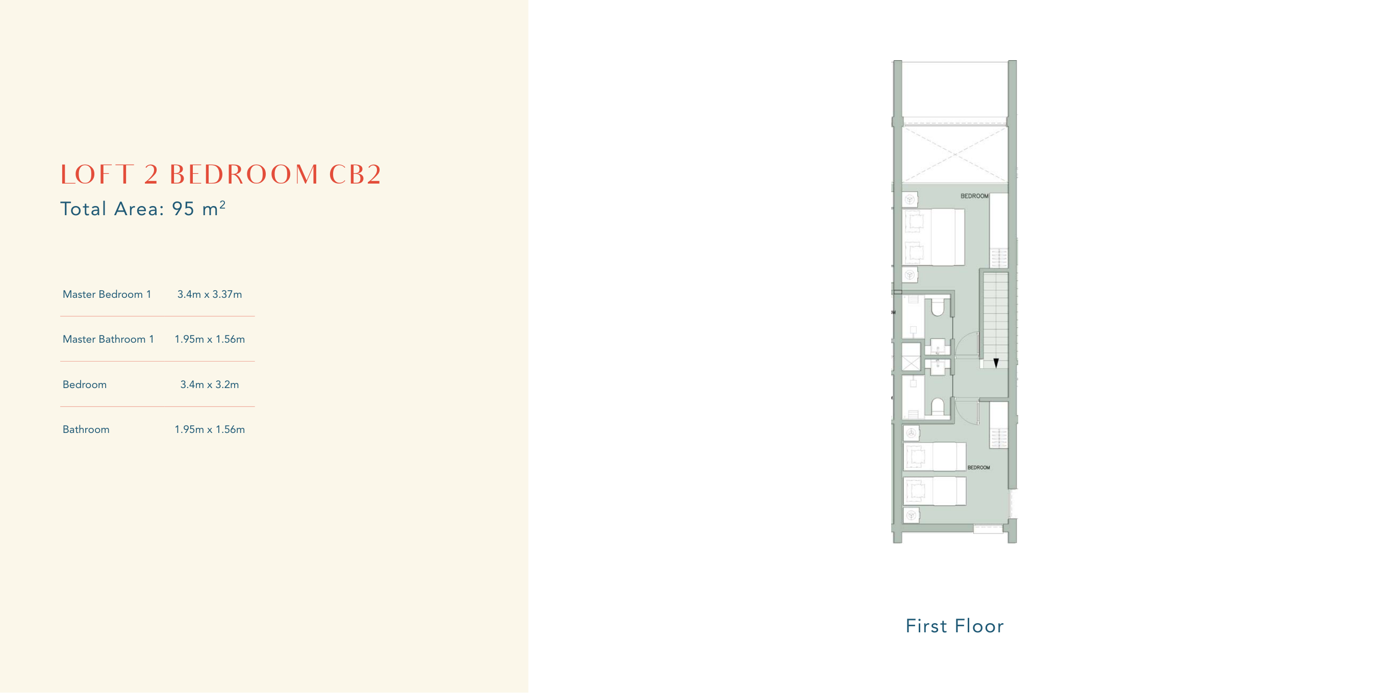 Floor plan for  at Elva - Il Monte Galala
