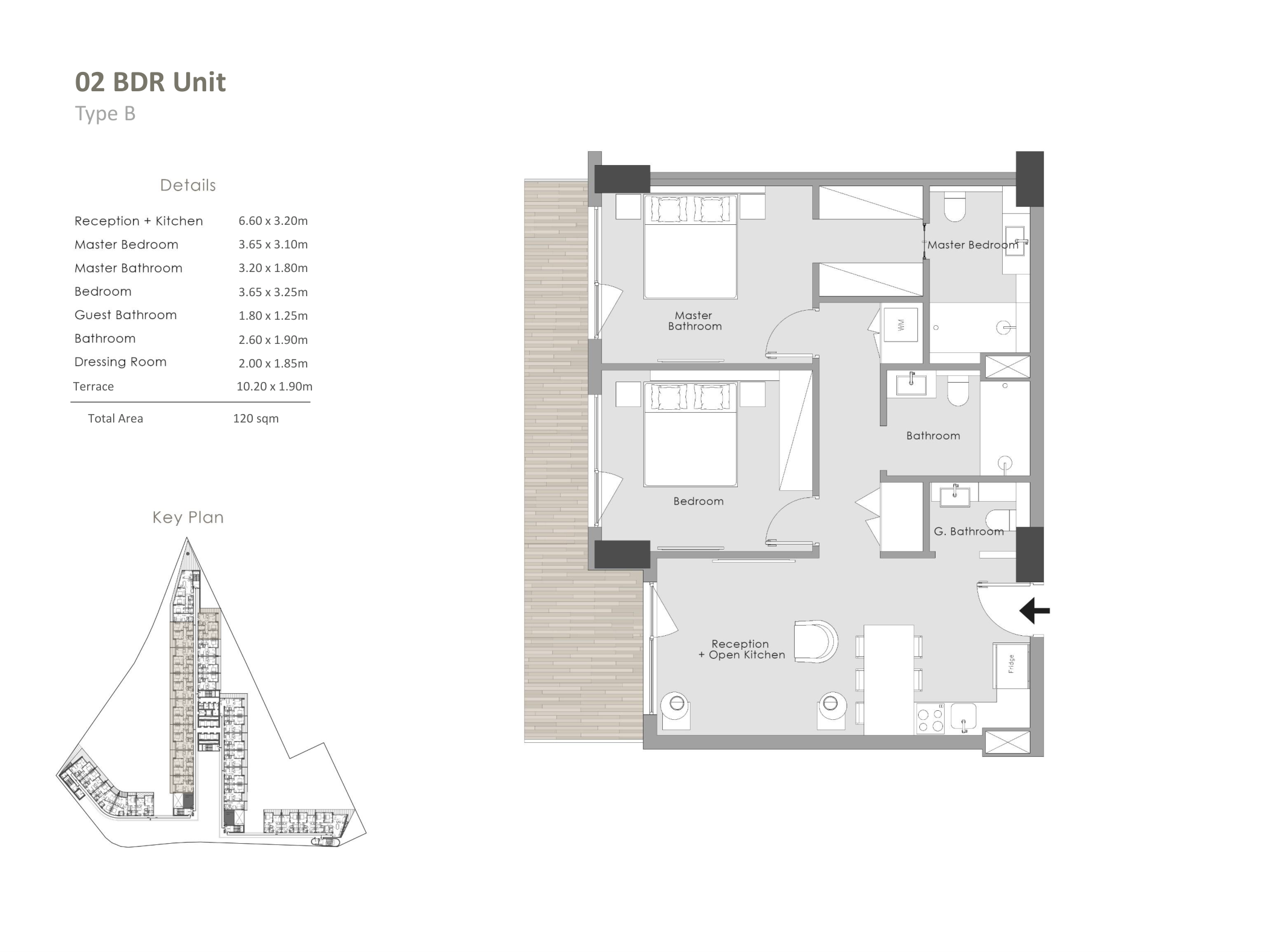 Floor plan for chalet at Il Monte Galala