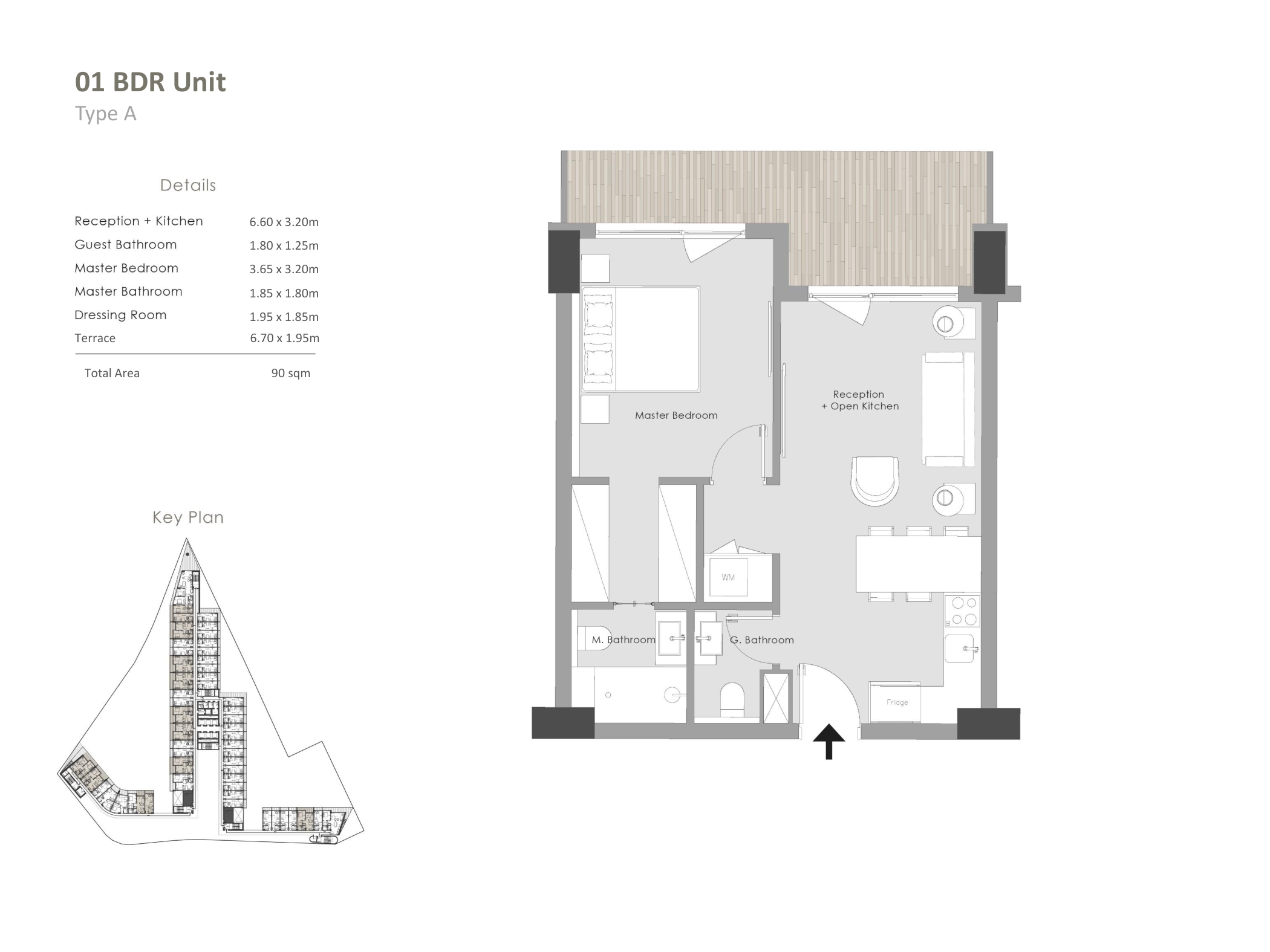 Floor plan for chalet at Il Monte Galala