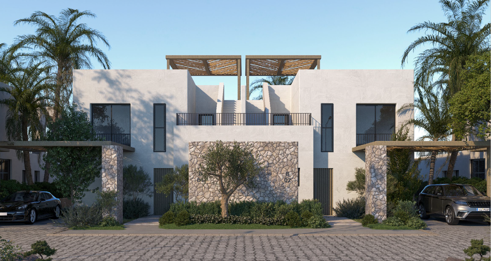 Twinhouse for sale in Almaza Ras Soma – Marina Gate – with 4 bedrooms in Somabay by Travco properties.