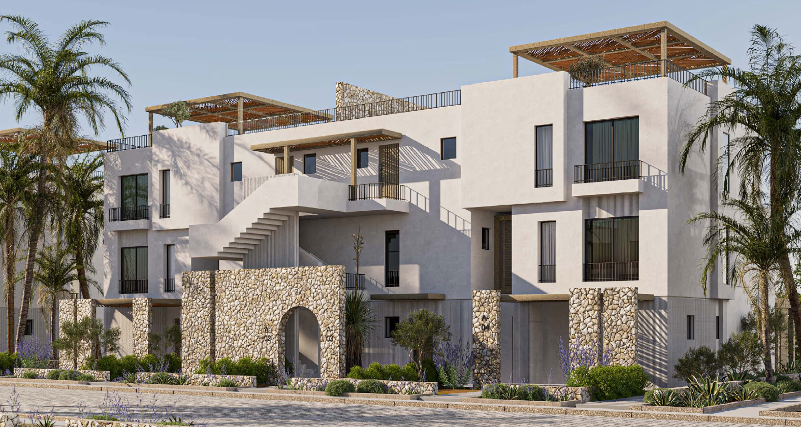 Penthouse for sale in Almaza Ras Soma – Marina Gate – with 3 bedrooms in Somabay by Travco properties.
