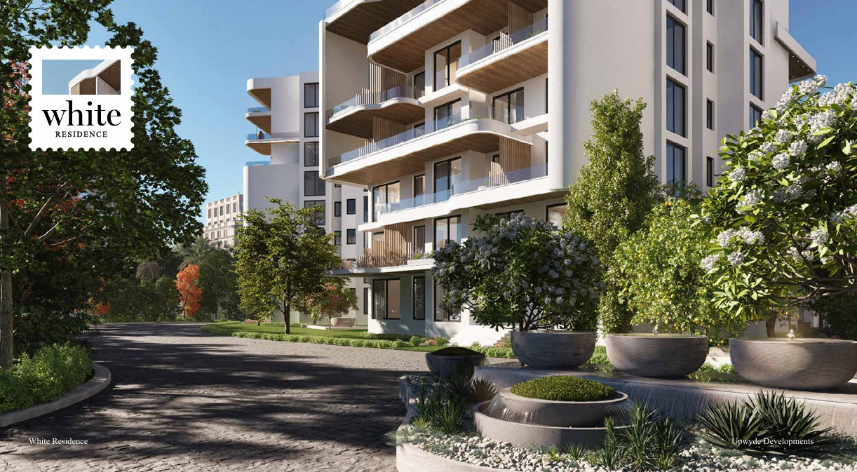 Duplex for sale in White Residence – with 4 bedrooms in New Cairo by Upwyde Developments.