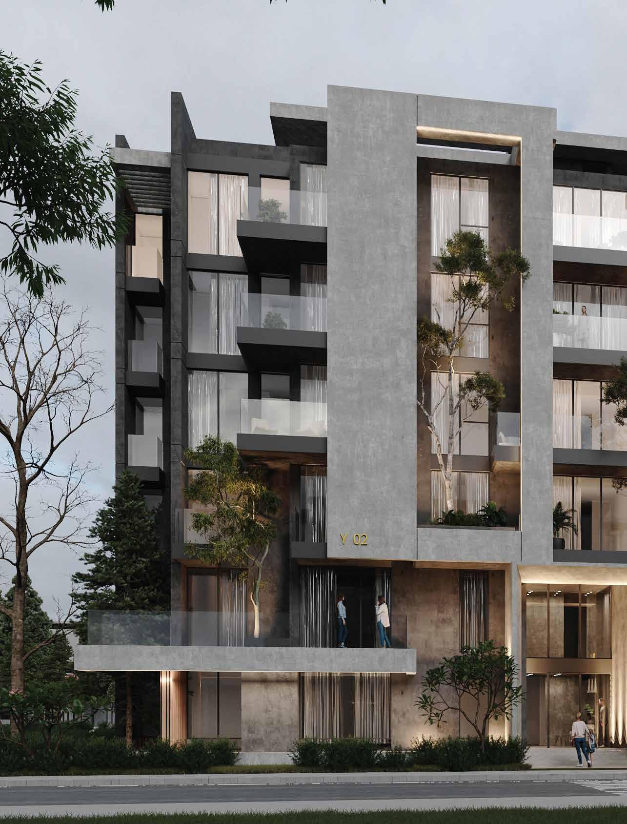 Apartment for sale in Yellow Residence – with 1 bedroom in New Cairo by Urbnlanes Development.