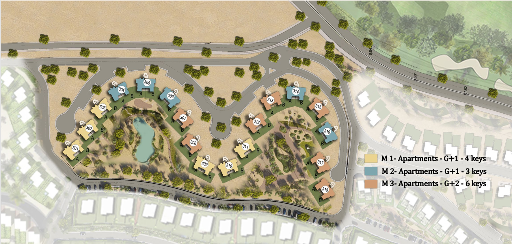 Master plan for Mesca Heights