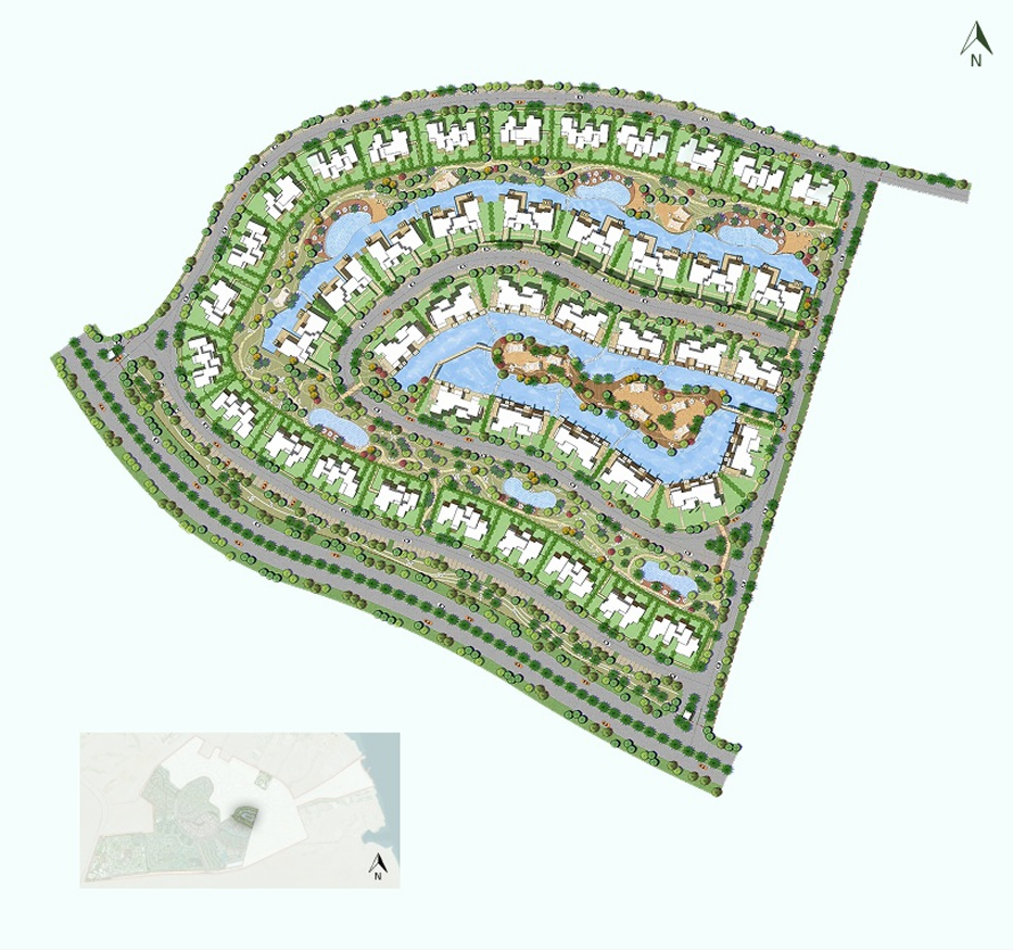 Master plan for Ledge-Makadi Heights