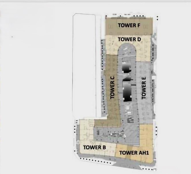 Master plan for Tower H-Marriot Residence