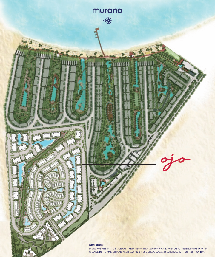 Master plan for Ojo Murano
