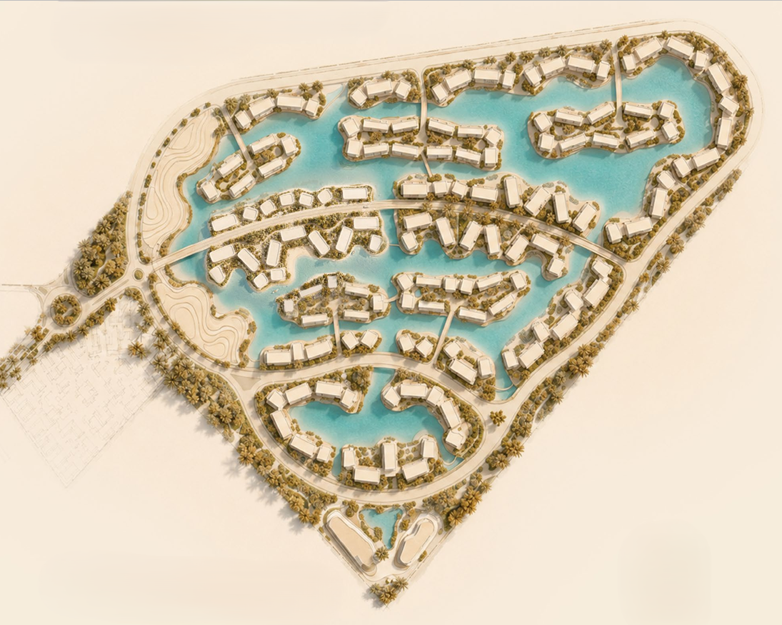 Master plan for The Island - Zahra