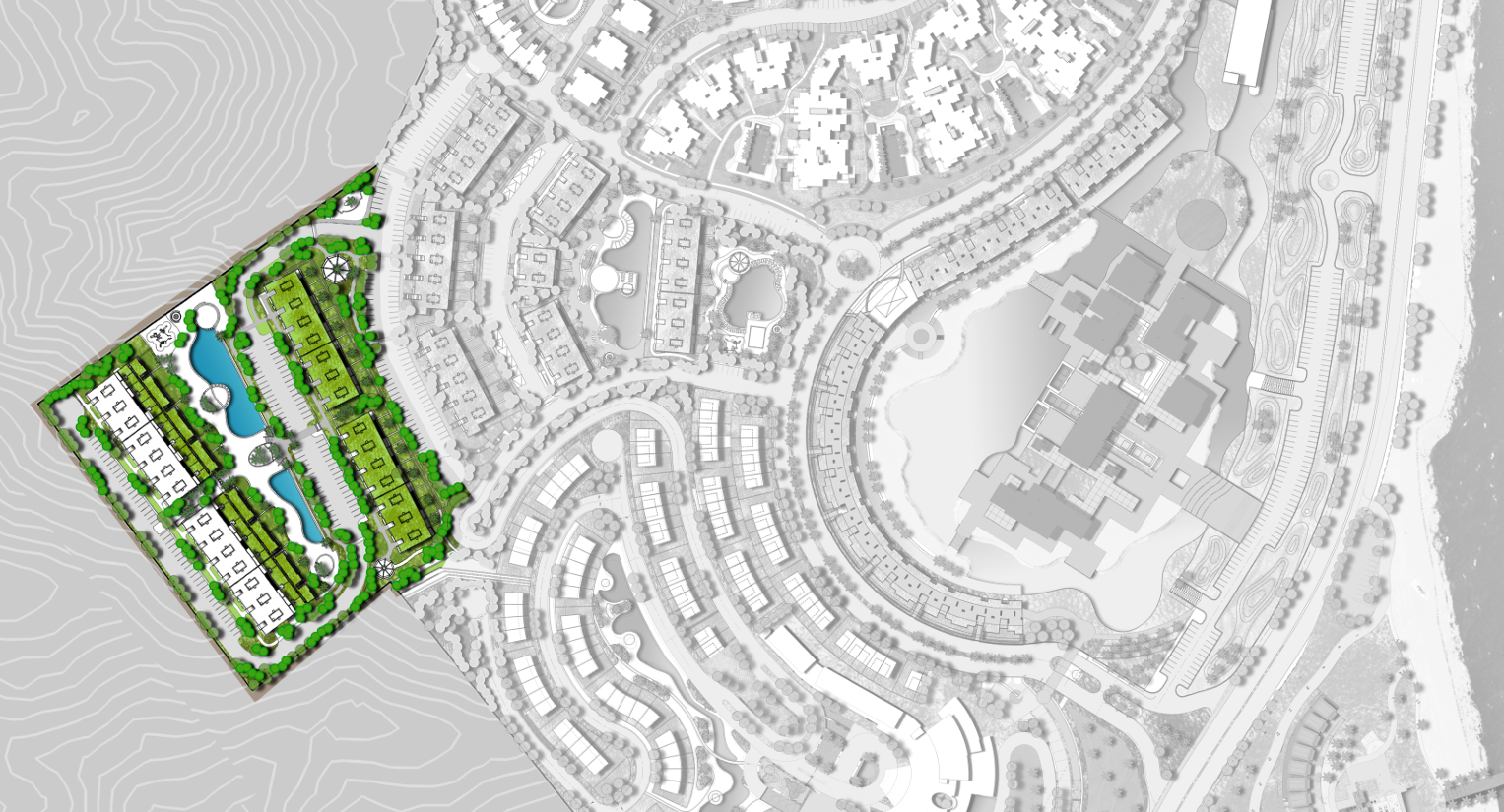 Master plan for Brellia-The Groove