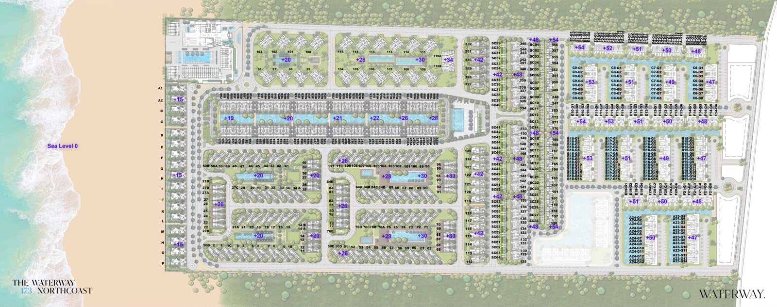 Master plan for O Residence