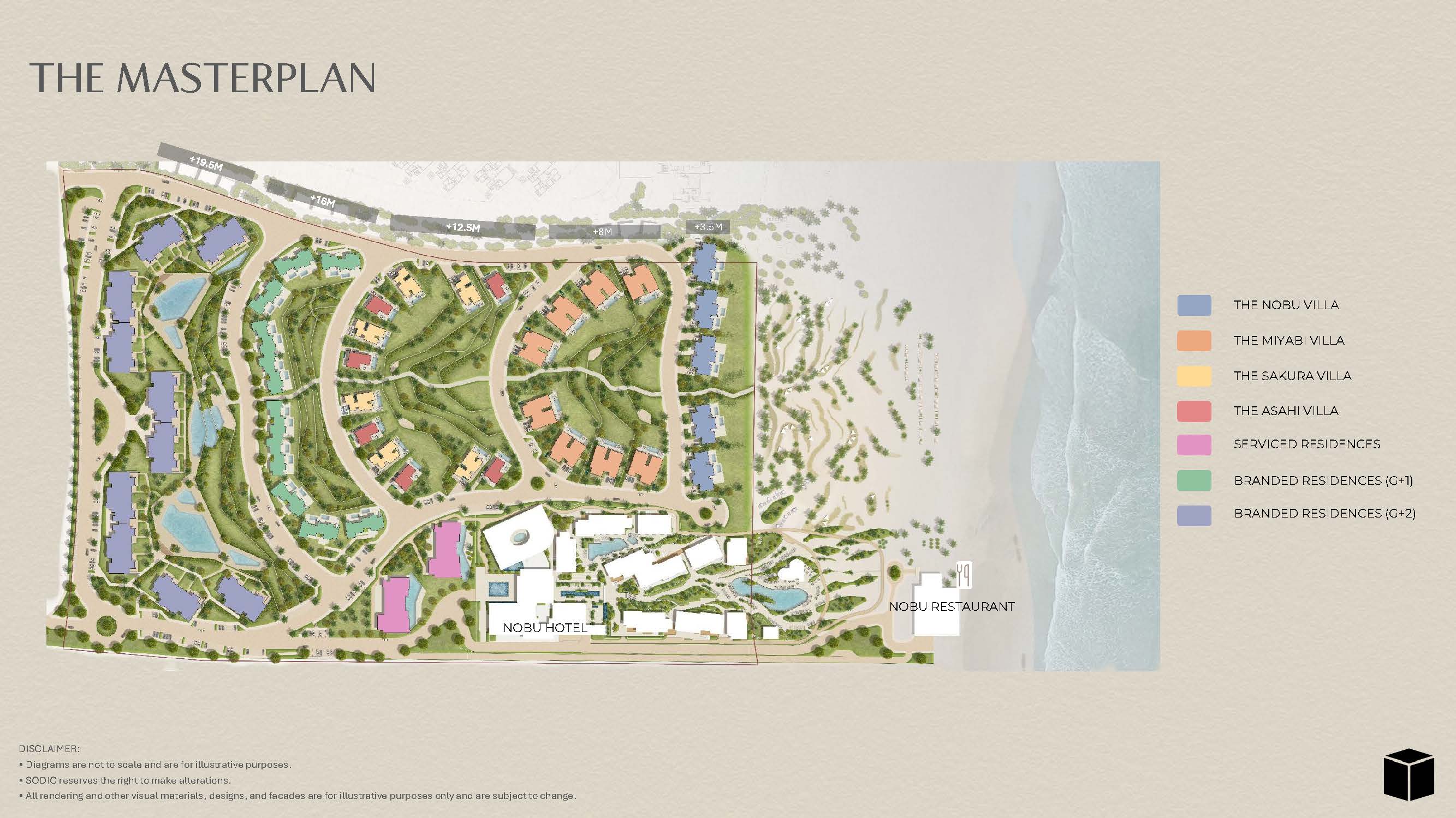 Master plan for Nobu Residence
