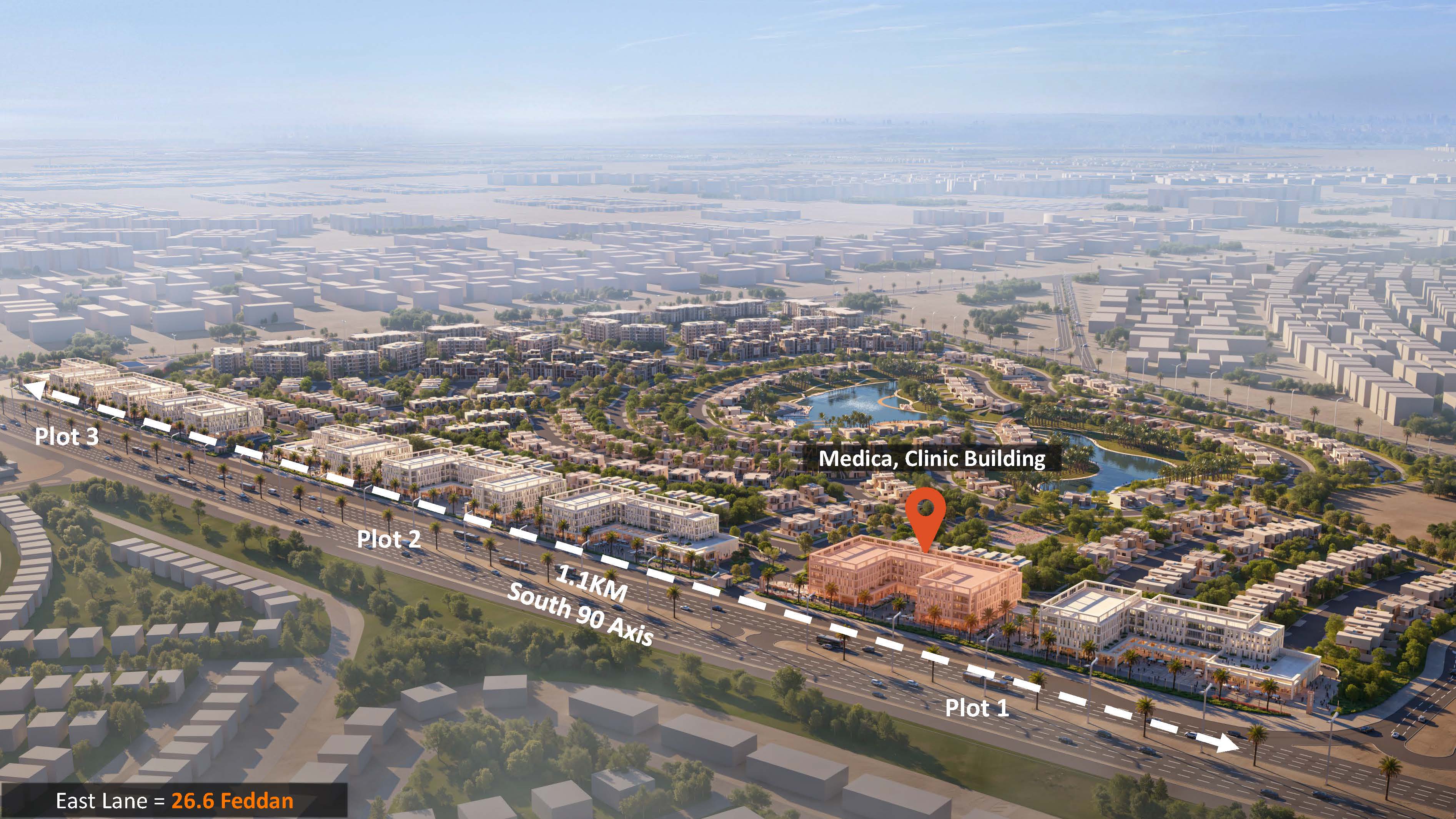 Master plan for SOLANA EASTLANE