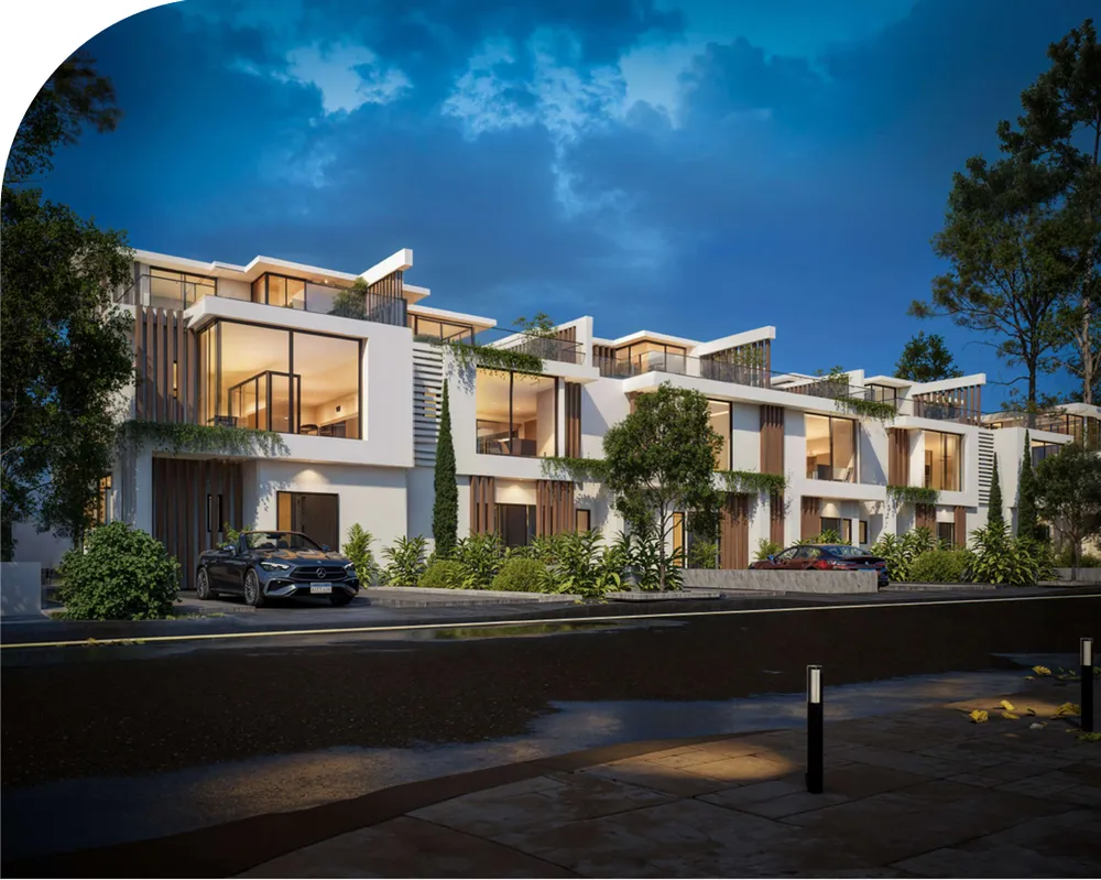 3-Bedroom Townhouse 215 m² for sale in Zomra East, New Cairo - Ref 263379