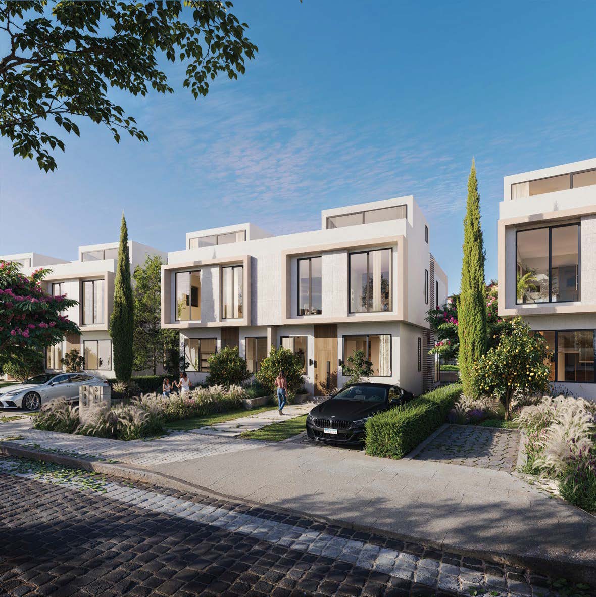 4-Bedroom Twinhouse 255 m² for sale in Villagio, 6th of October City