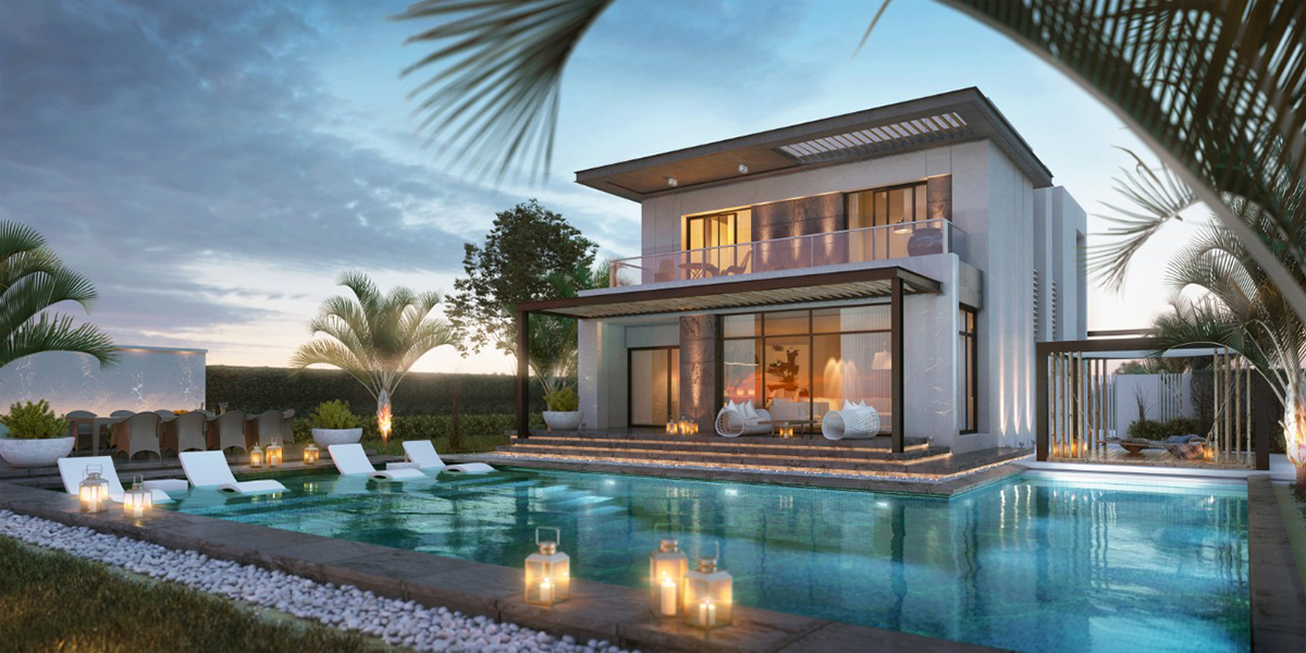 villa at June