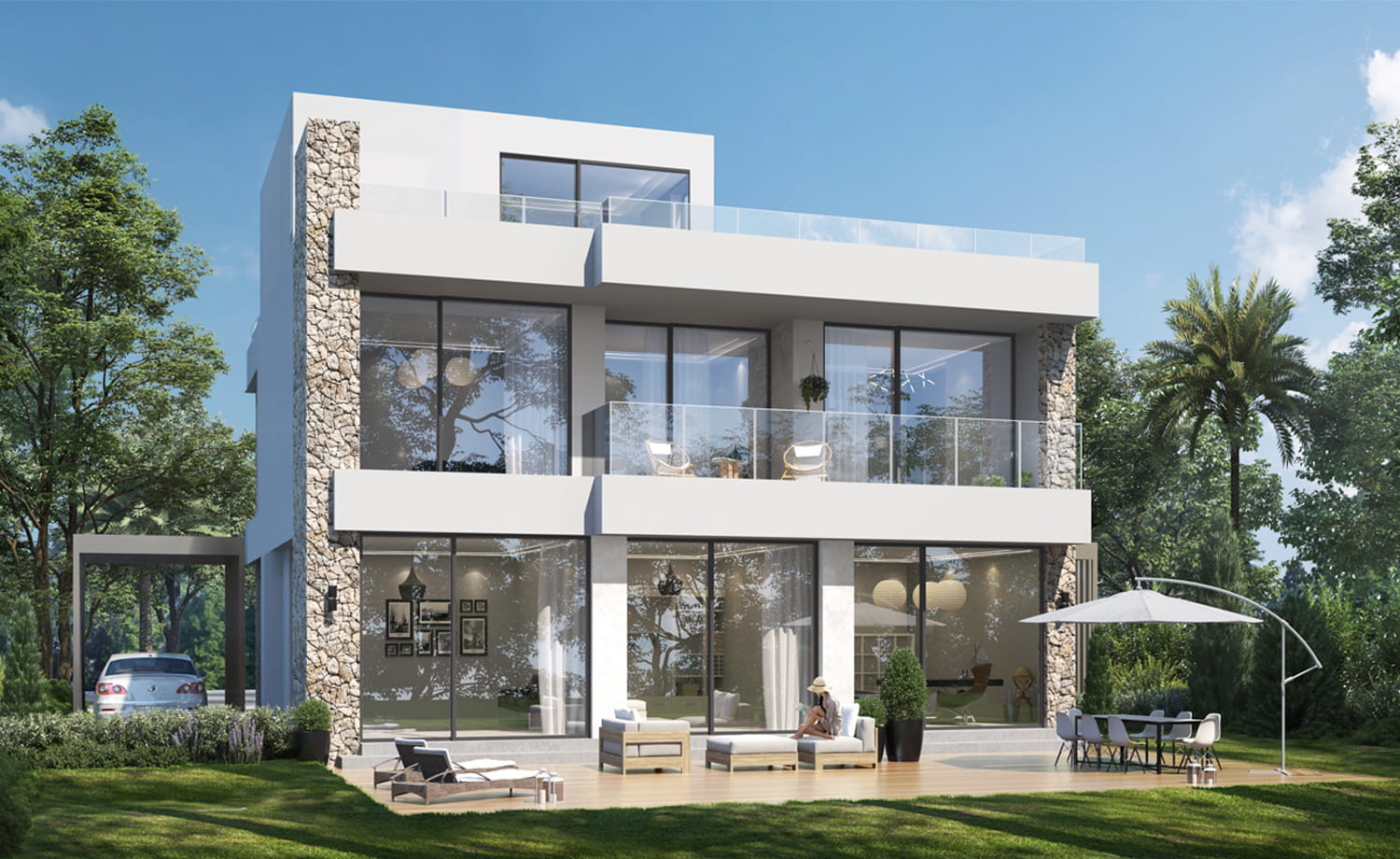 villa at Noor Capital Gardens