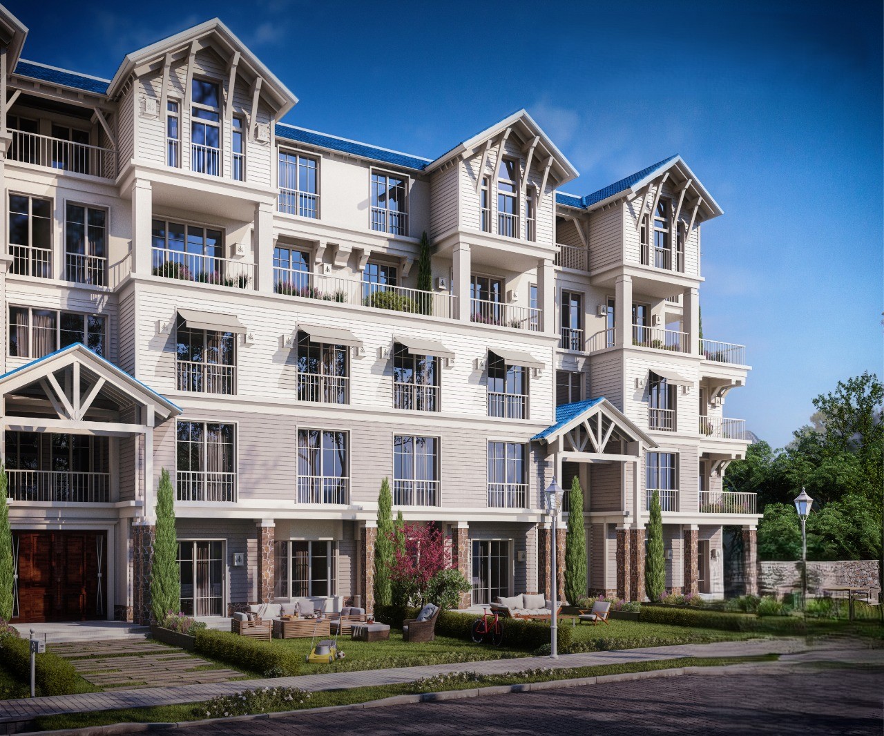 3-bedroom Duplex 280 m² available in Mountain View Chillout Park, Northern Expansion, 6th of October City