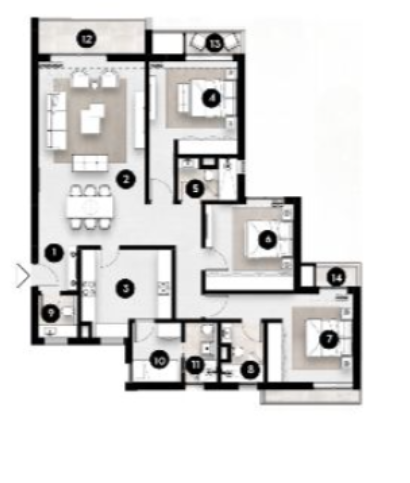 Floor plan 1