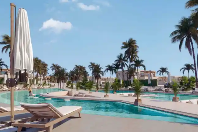 3-Bedroom Chalet 150 m² for sale in Hacienda Bay, Sidi Abdel Rahman