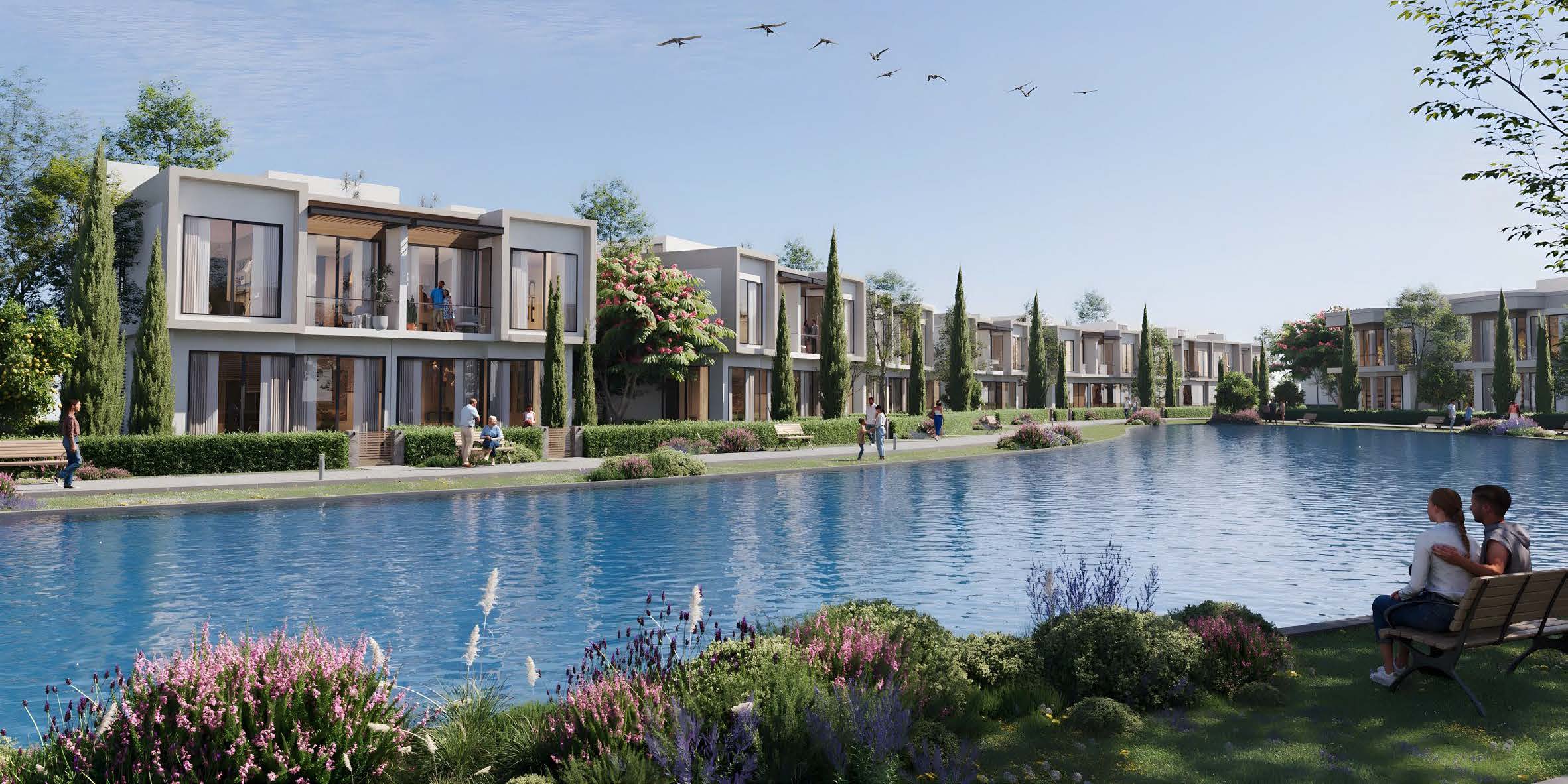 3-Bedroom Townhouse 208 m² for sale in Villagio, 6th of October City - Dup 283880