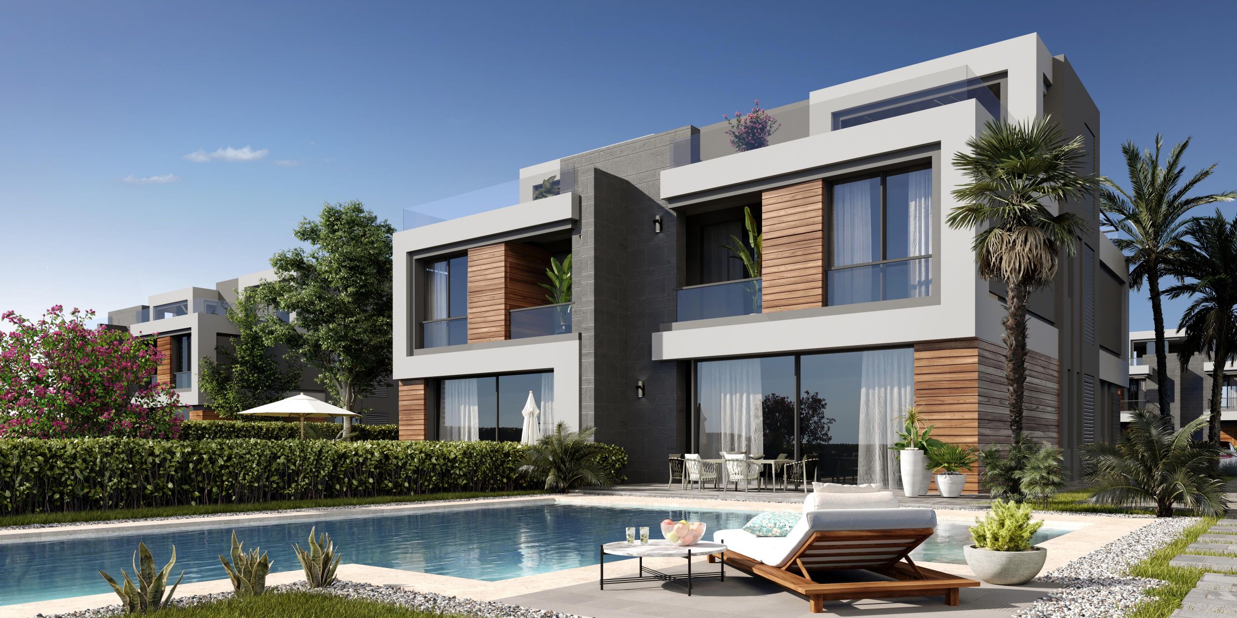 5-Bedroom Twinhouse 298 m² for sale in La Vista City, New Capital City
