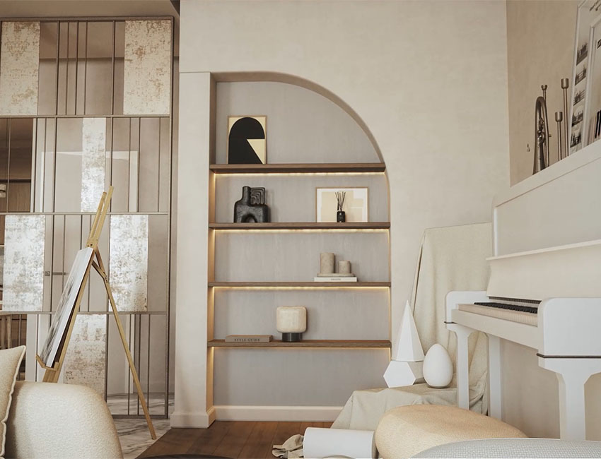 apartment at V levels