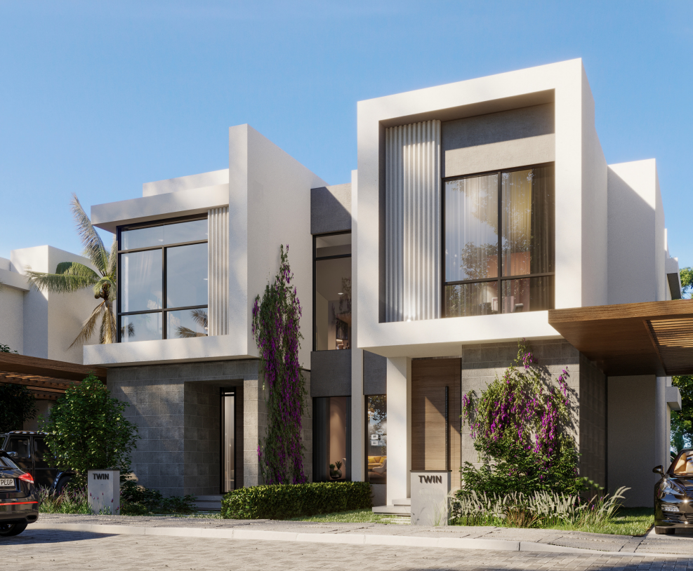Twinhouse for sale in Azha North Coast with 5 bedrooms in Ras El Hekma by Madaar Development