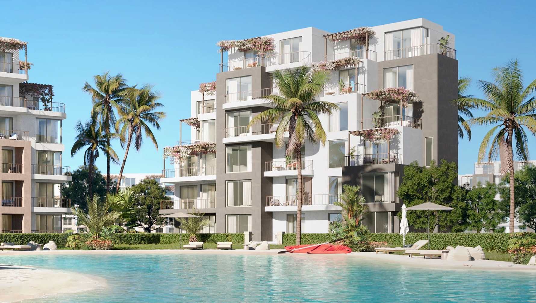 1 Bedrooms 75 sq.M Chalet for sale 8,700,000 EGP in Hyde Park North - Seashore, Ras El Hekma