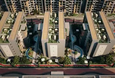 1-Bedroom Studio 65 m² for sale in Valencia Valley, New Cairo