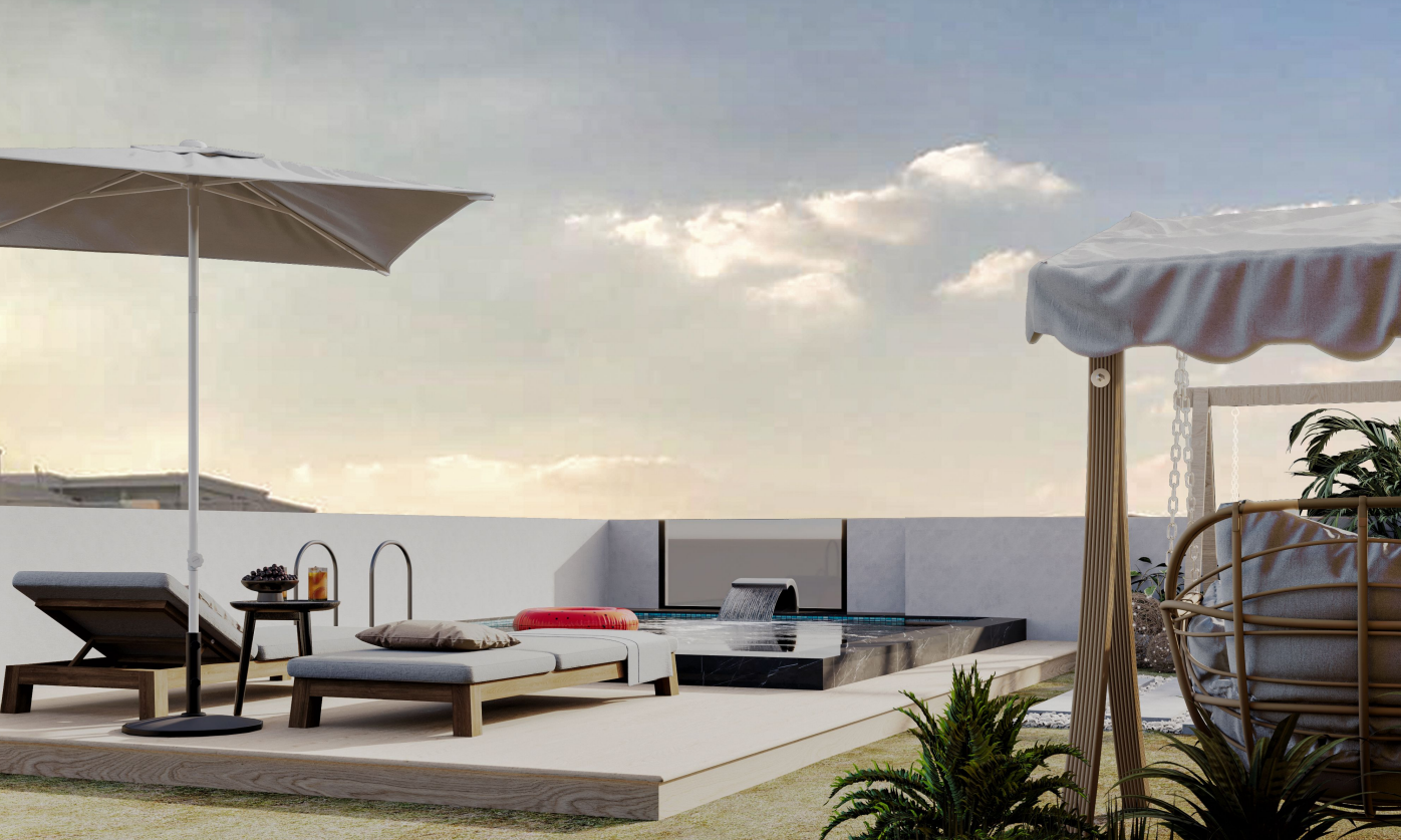 duplex at Galleria Residence