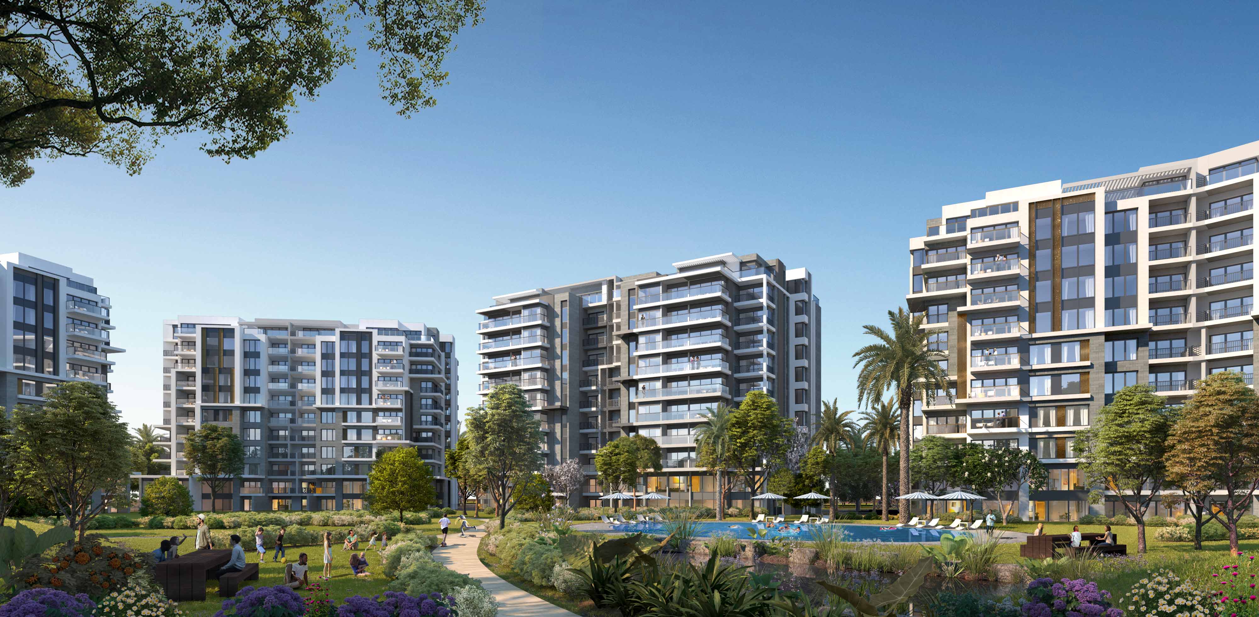 Apartment for sale in ZED with 1 bedrooms in El Sheikh Zayed by Ora Developers