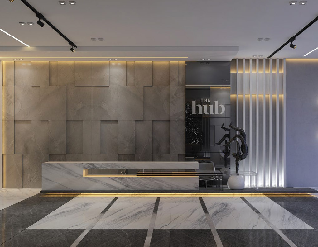 Office 72 m² for sale in The HUB  Waterway New Cairo
