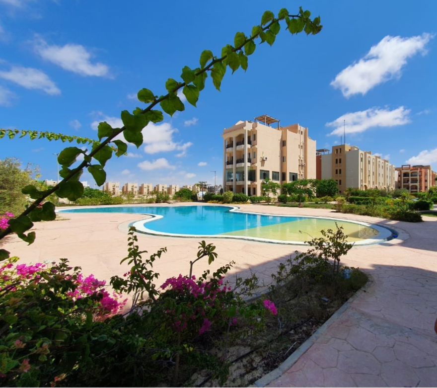 2 Bedrooms 100 sq.M Chalet for sale 4,500,000 EGP in Emirates Heights, Ras El Hekma