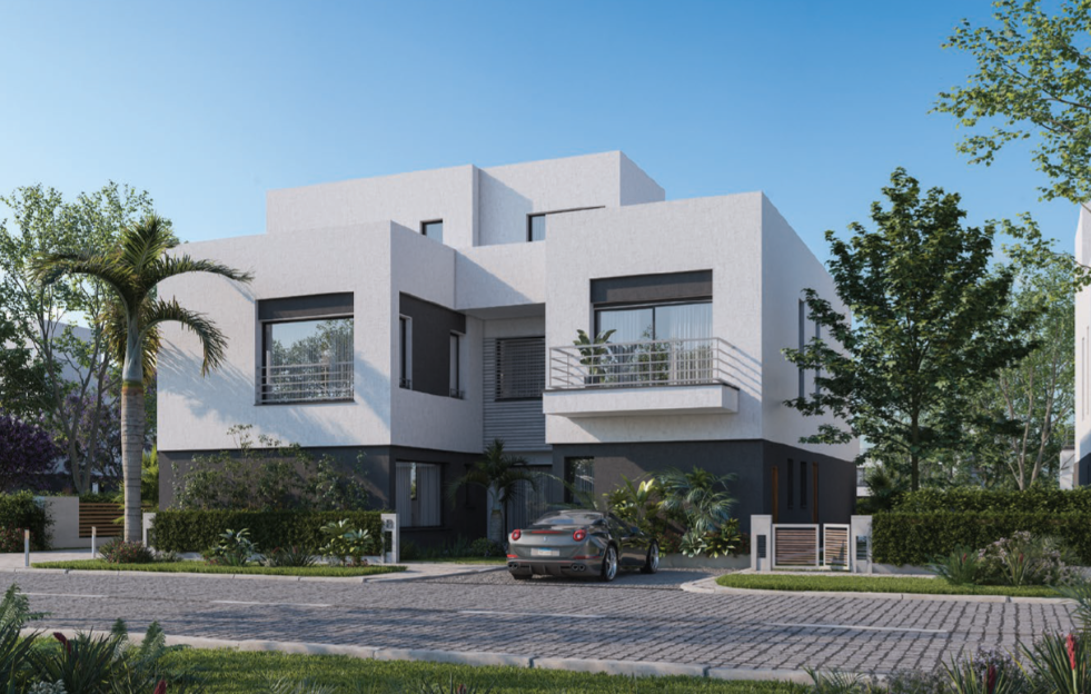 Twinhouse 386 m² (4-bedroom unit) for sale in Palm Hills New Cairo, New Cairo
