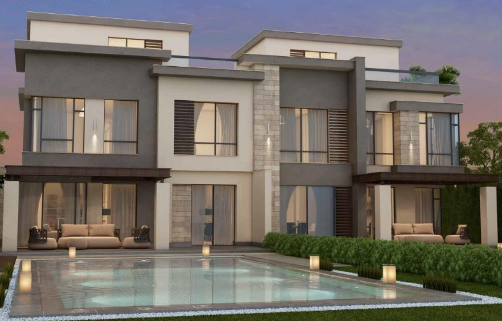 4-bedroom Twinhouse 310 m² available in Villette, Golden Square, New Cairo