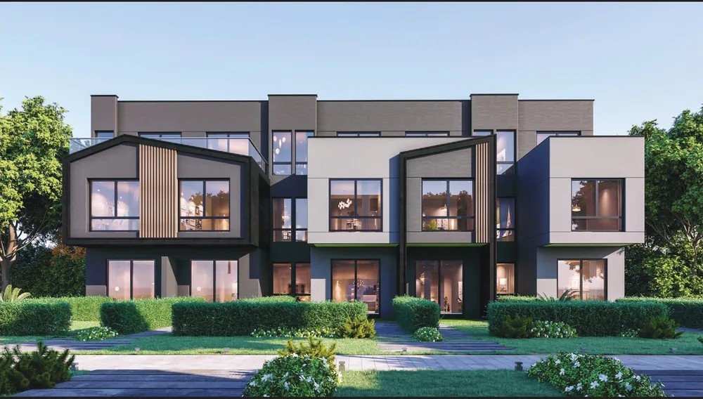 4-Bedroom Townhouse 303 m² for sale in The RIDGE Villas, Mostakbal City - Ref 302268