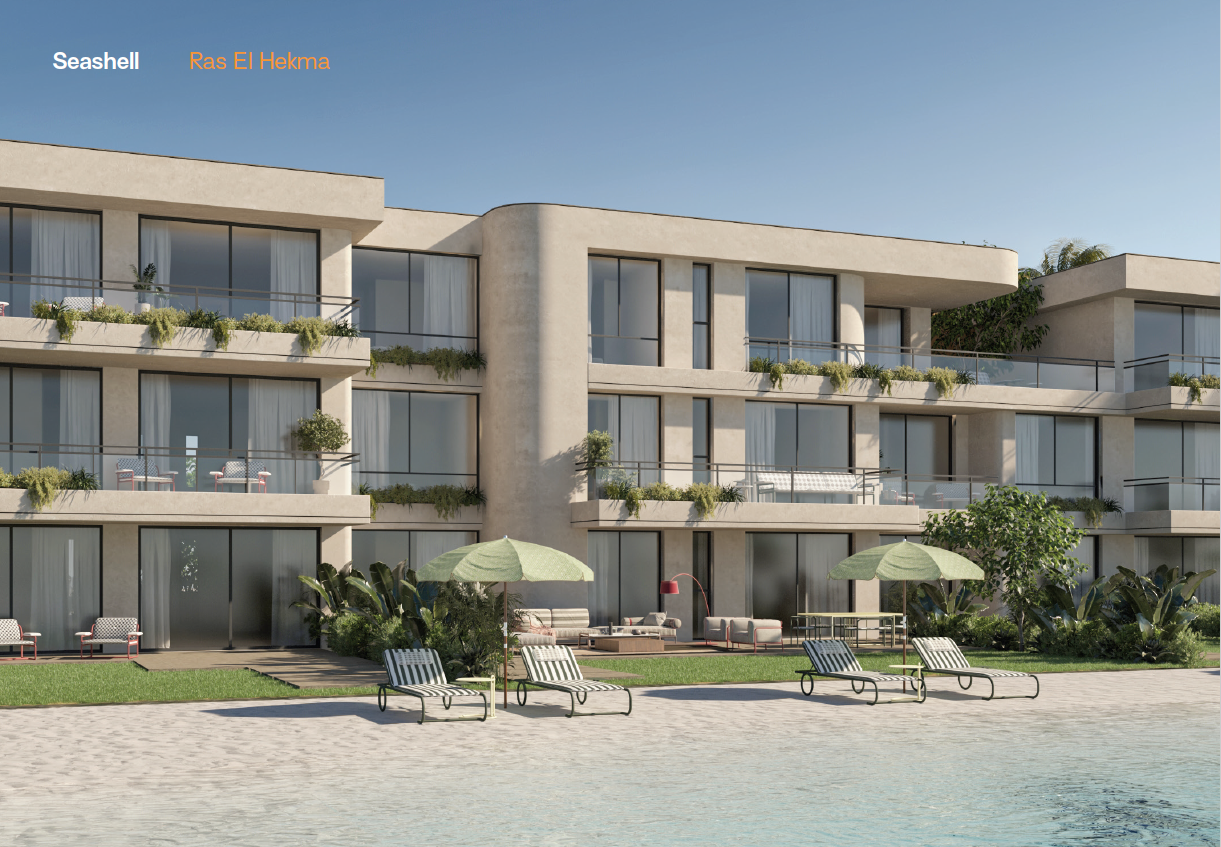 apartment at Seashell Ras El Hekma