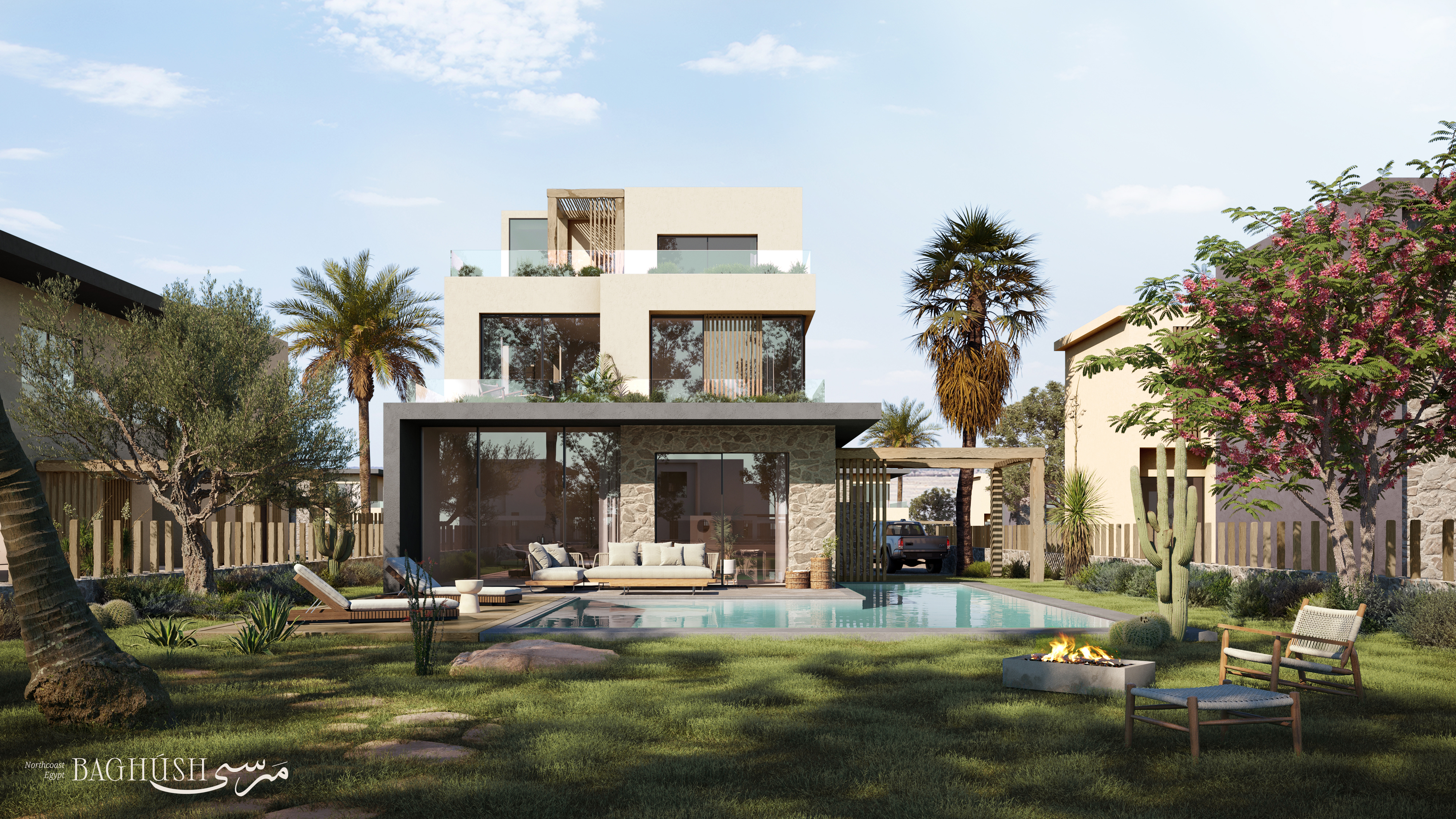 villa at Marsa Baghush