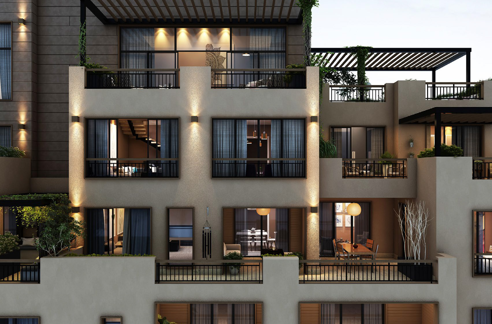 penthouse at O West Orascom