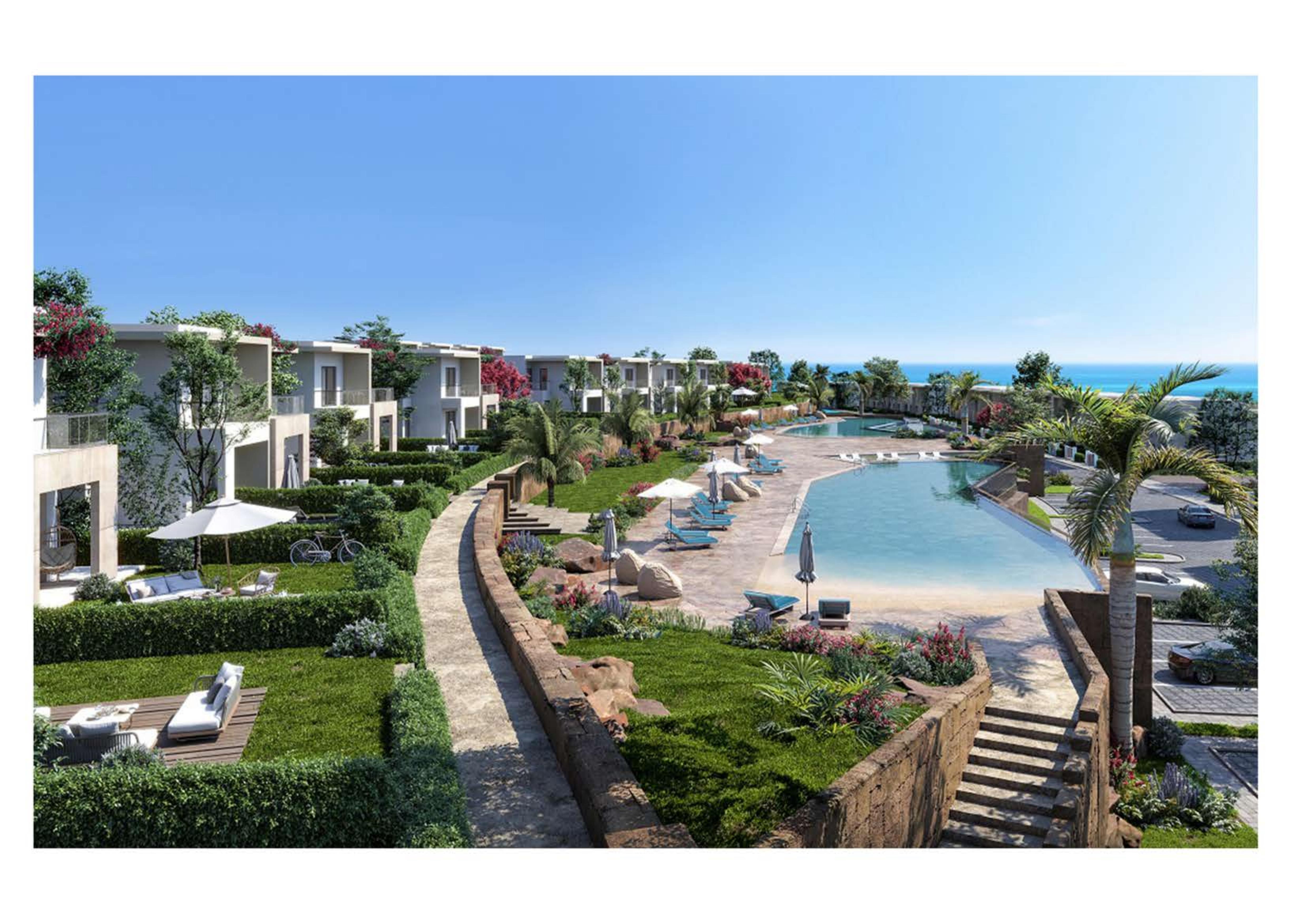 1 Bedrooms 67 sq.M Chalet for sale 6,500,000 EGP in Hyde Park North - Seashore, Ras El Hekma