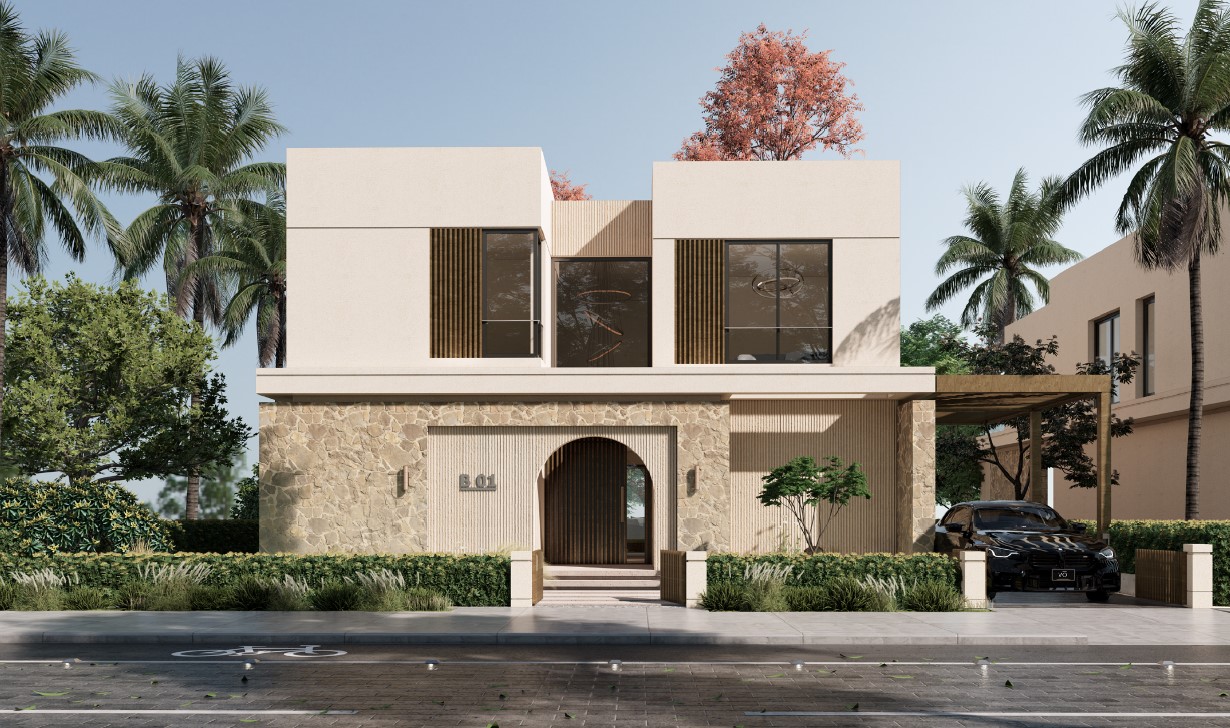 villa at Summer