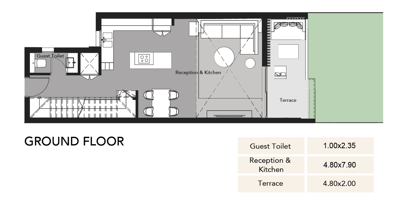 Floor plan for  at Pyramids Heights