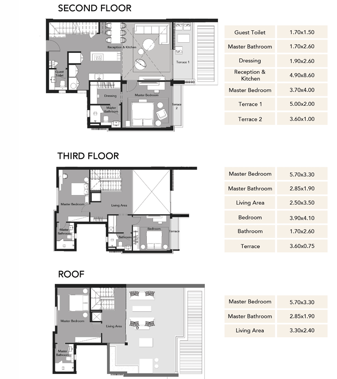 Floor plan for  at Pyramids Heights