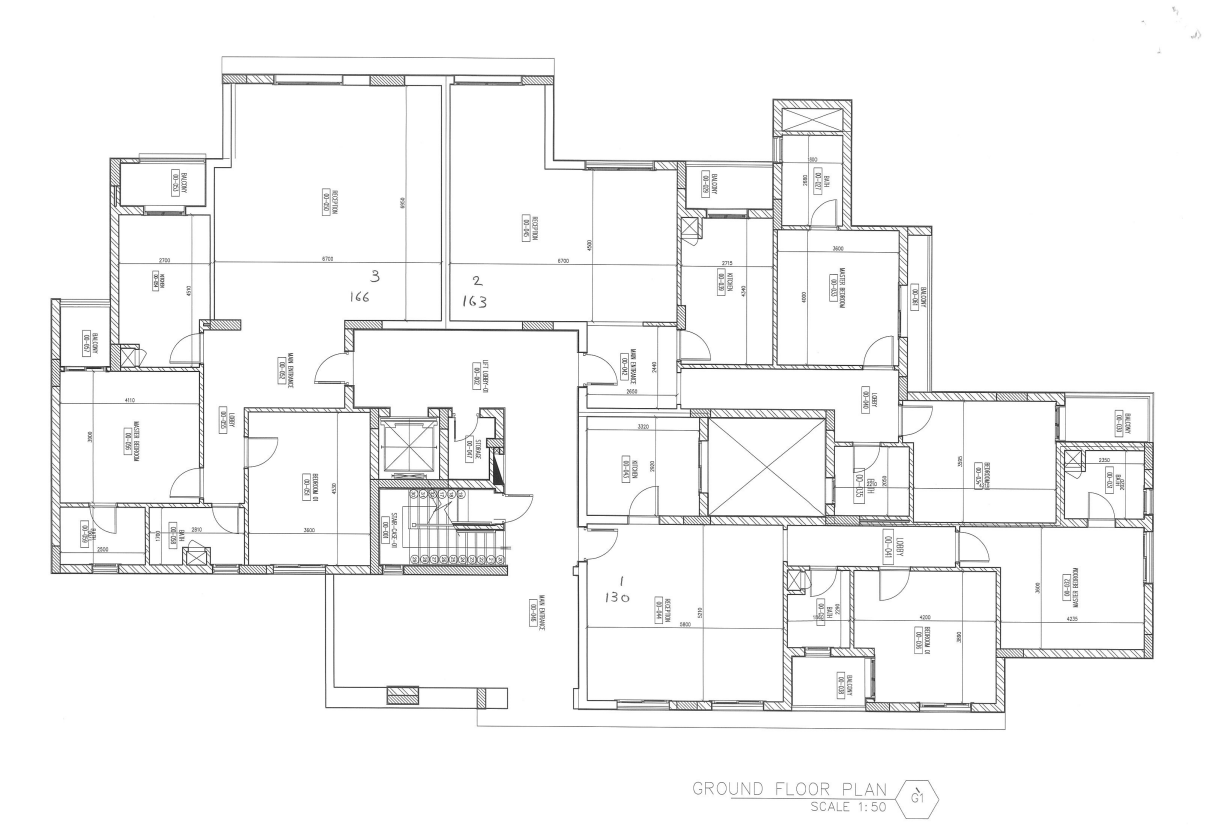 Floor plan for apartment at W signature