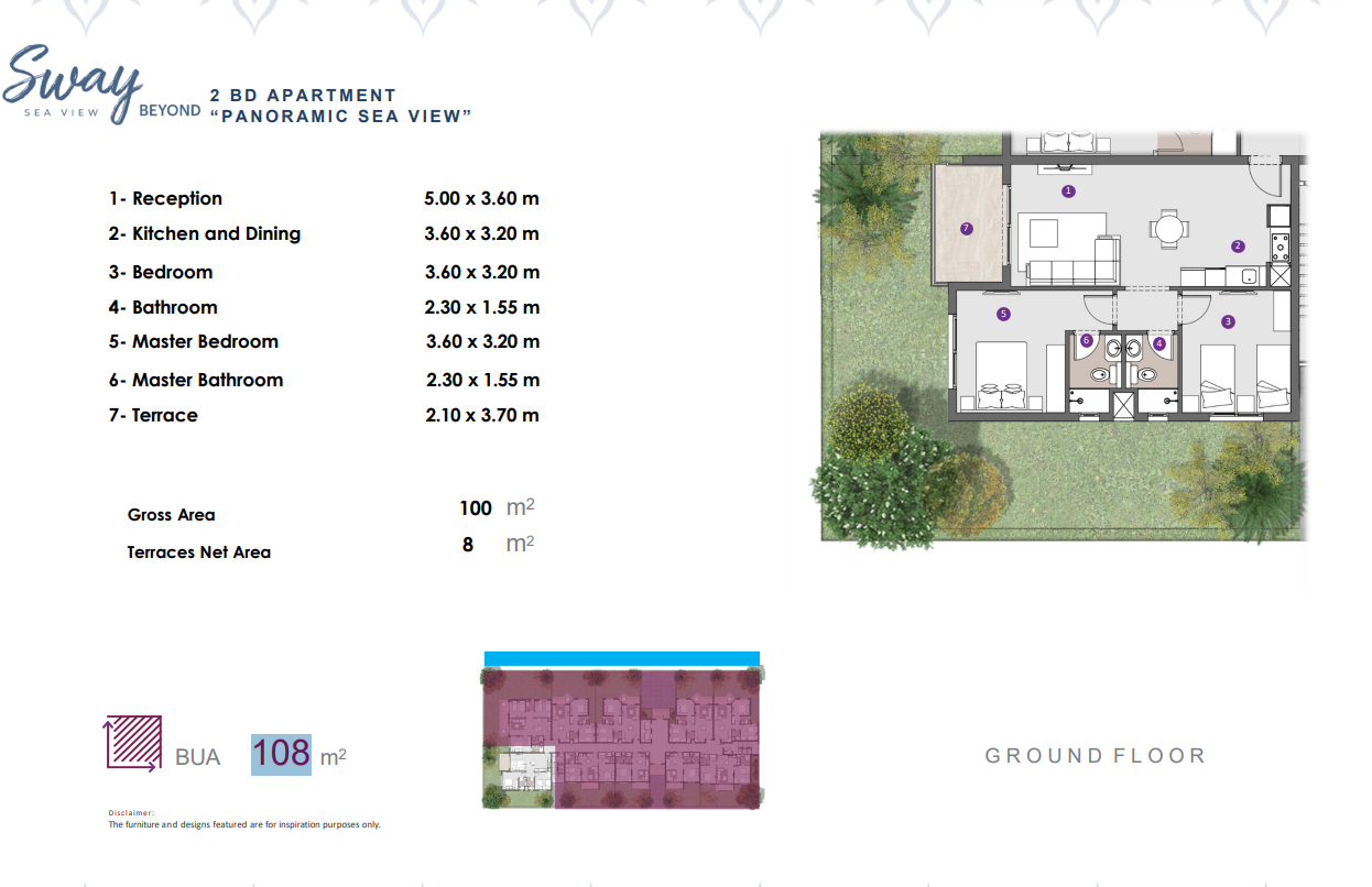 Floor plan for chalet at D.O.S.E