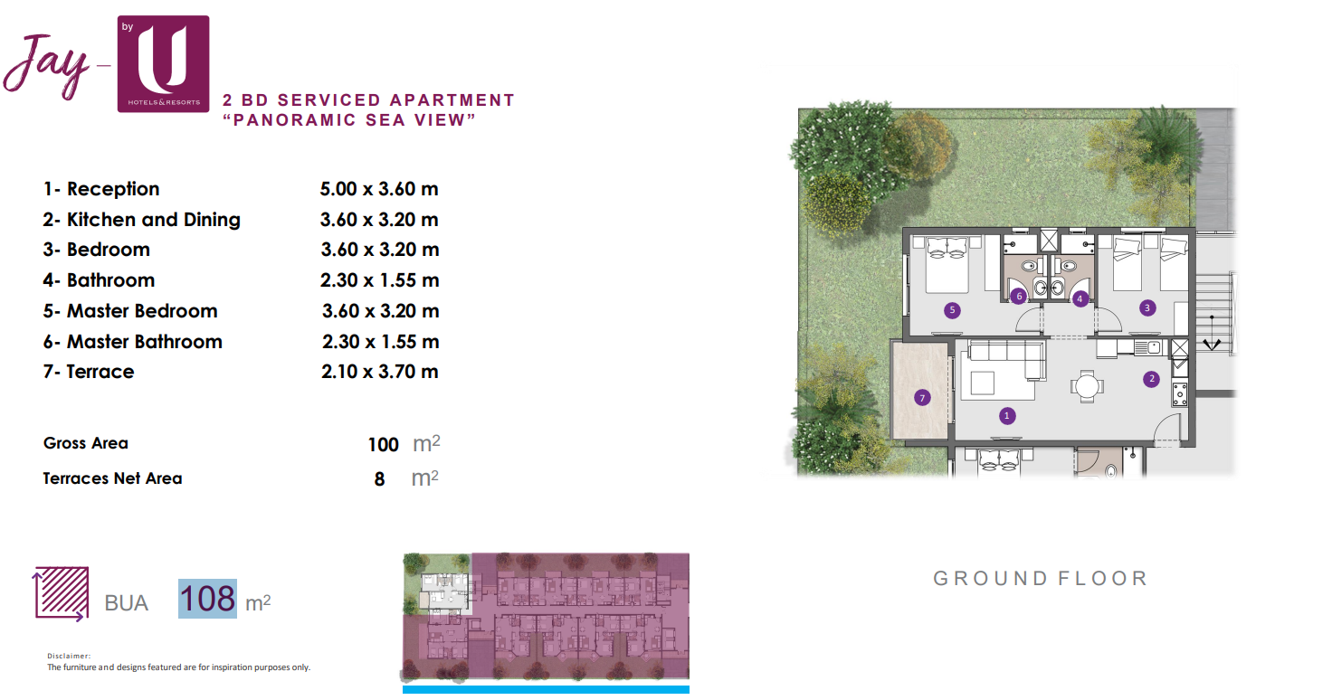 Floor plan for apartment at Jay - DOSE